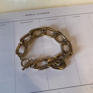 Gold link bracelet !